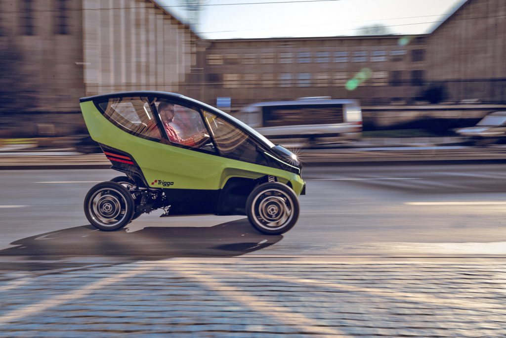 So sicher wie ein Auto, so wendig wie ein Motorrad ...